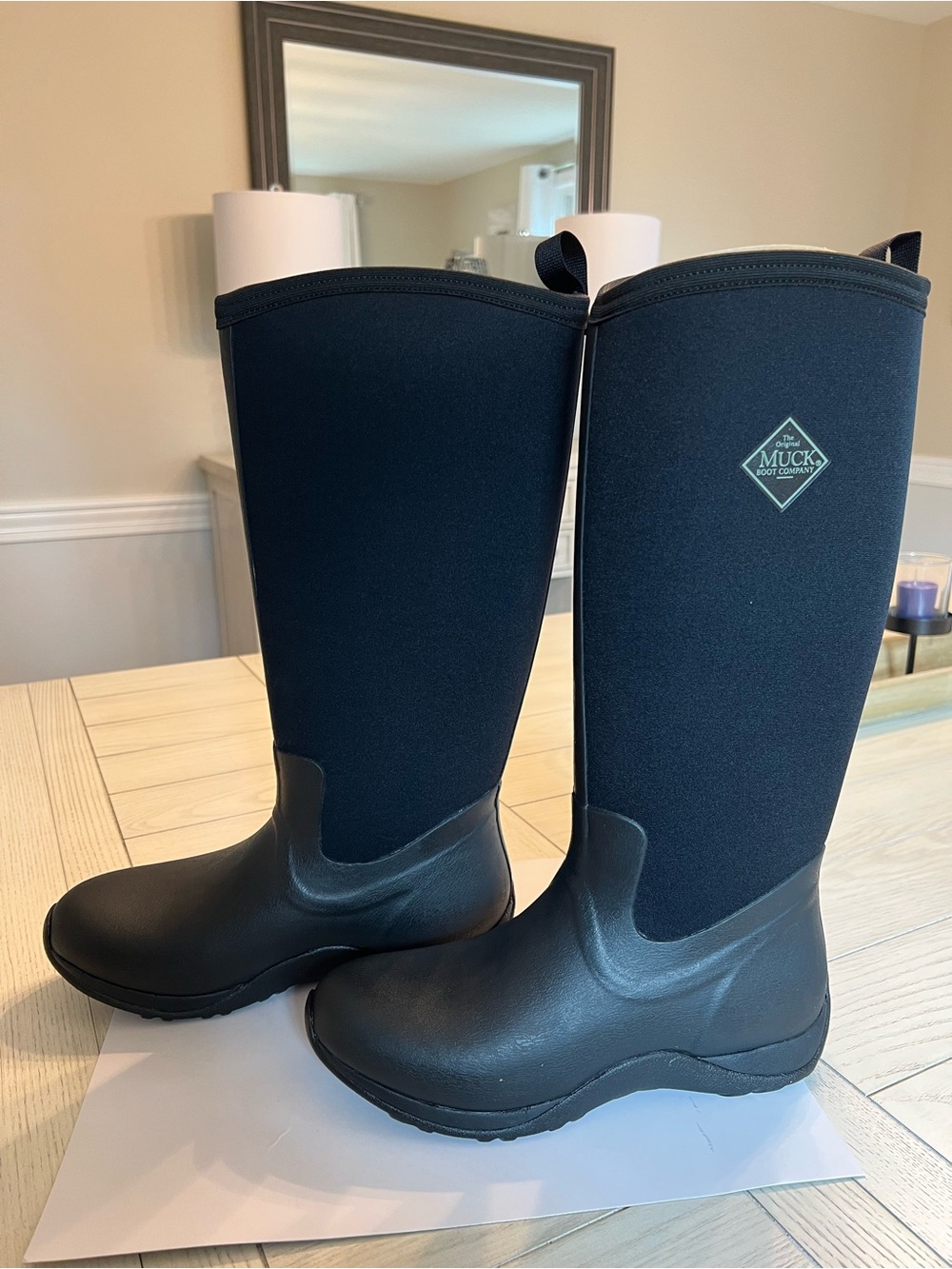 Muck Boot Company Women's Black Tall Waterproof Neoprene Boots